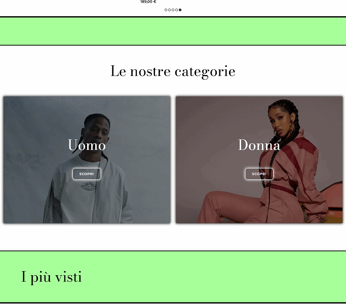 E-COMMERCE COMPLETO DA PERSONALIZZARE