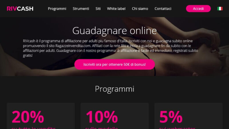 affiliazione rivcash