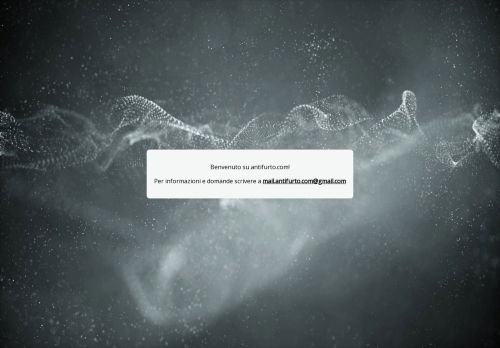 Vendita domini antifurto.com e antifurti.it