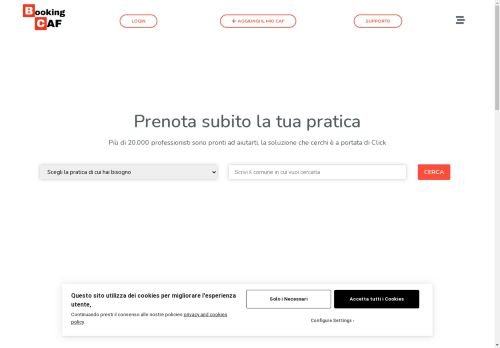Portale di Prenotazione Appuntamenti CAF&PATRONATO
