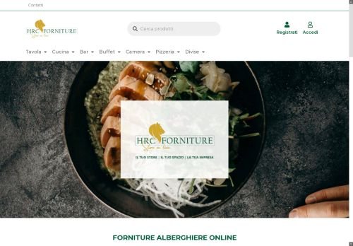 Vendo E-commerce di Forniture alberghiere