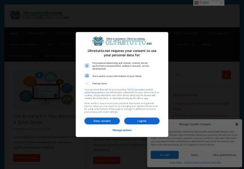 Vendesi Sito Web di Intrattenimento con 1600 Articoli Pubblicati