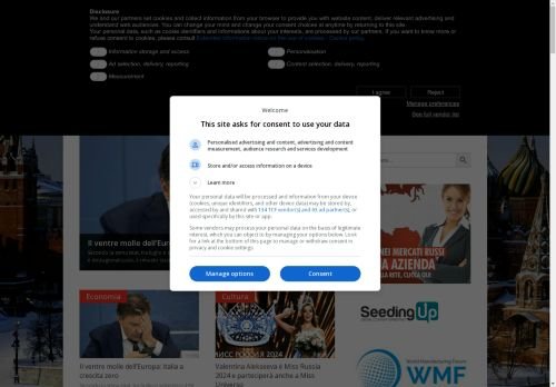 Vendo testata giornalistica online ”RUSSIA NEWS”