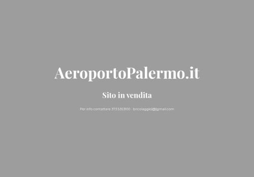 AeroportoPalermo.it