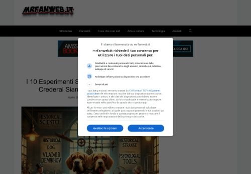 Guest post su mrfanweb.it