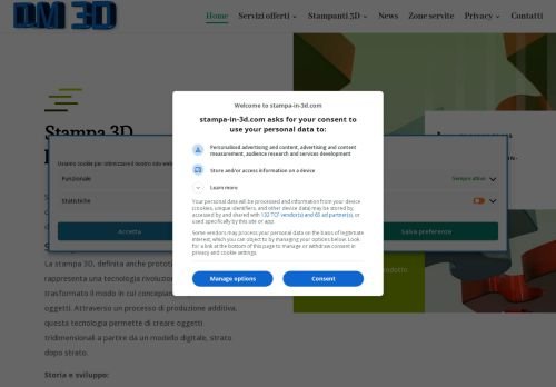 SITO DI STAMPA 3D PERFETTAMENTE INDICIZZATO SU GOOGLE (VERIFICABILE)