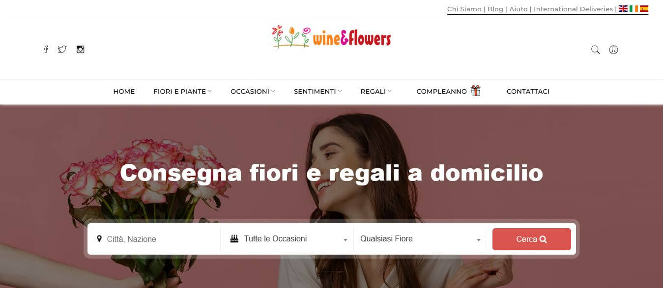 Guadagnare con il programma di affiliazione Wineflowers.com